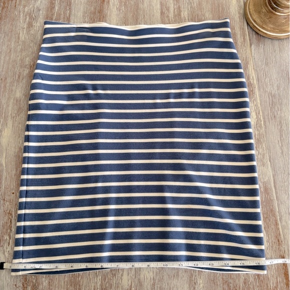 🌿🦋 Ann Taylor Loft Stripped Skirt - Picture 6 of 8